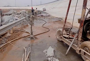 朔州公路钻孔施工
